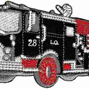 Fire Truck Rescue Firefighter Patches
