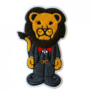 chenille patches LION