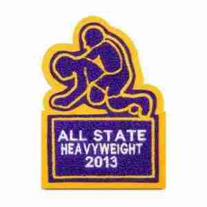 heavy weight letterman patch