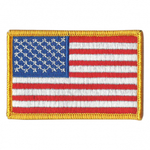 2x3 USA FLAG PATCH for Tactical Cap