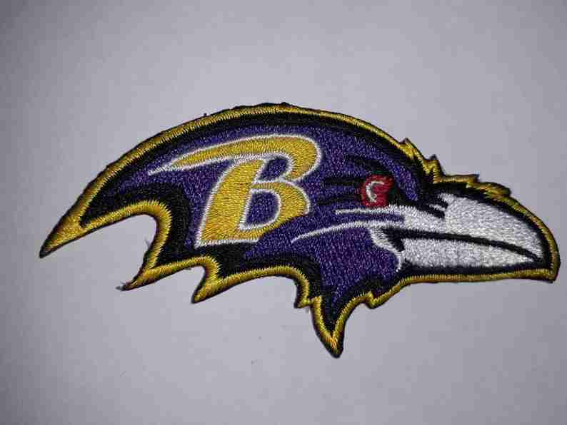 Baltimore Ravens Football Patch