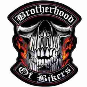 Brotherhood denim jacket patches