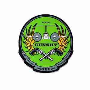 Gunshy Military Patches