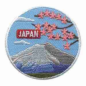 Japan Samurai Embroidery Custom Sew-on / Iron-on / Velcro Patch