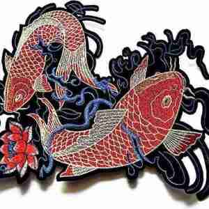 Japanese fish patch