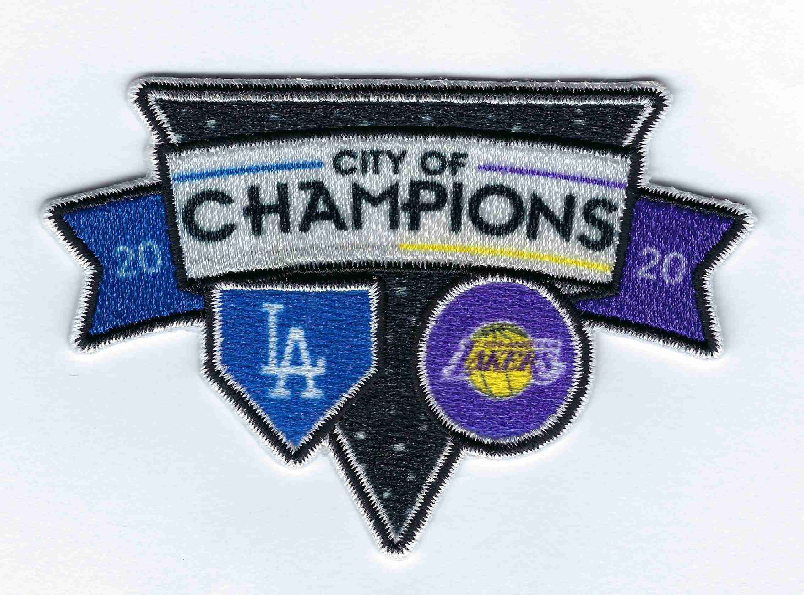 NBA Team Los Angeles Lakers Embroidered Sew-on/Iron-on/Velcro Patch