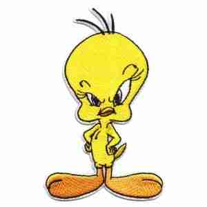 Official Looney Tunes Patch Sassy Tweety