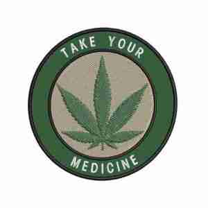Pot Leaf Patch Weed
