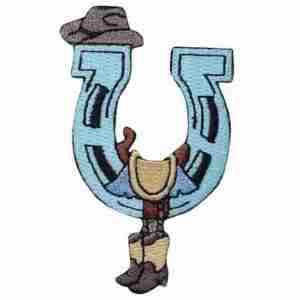 SADDLE COWBOY HAT PATCHES