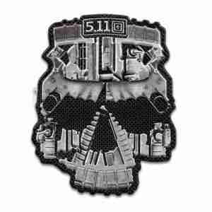 SKULL GUN PARTS TACTICAL PATCH
