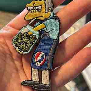 Stoner Moe Simpsons Weed Patch