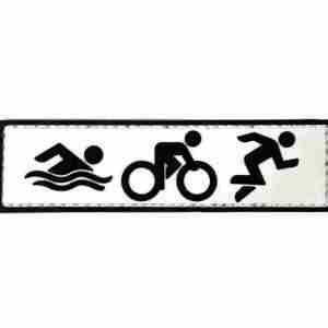 TRIATHLON BACKPACK PATCH