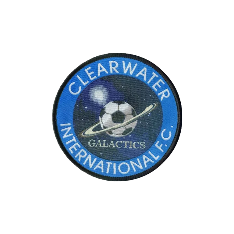 Taffeta woven patch
