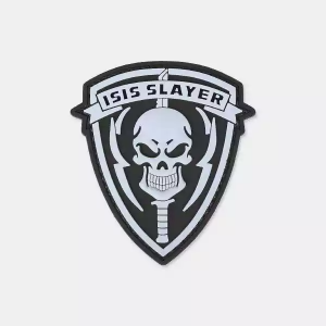 emblem pvc skull patch