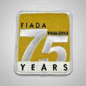 fiada 75 years iron on patches