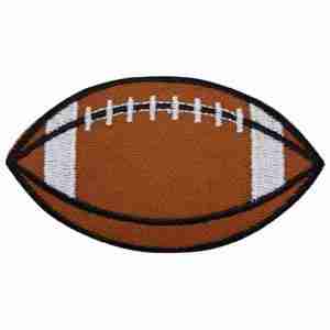 football embroidered patch