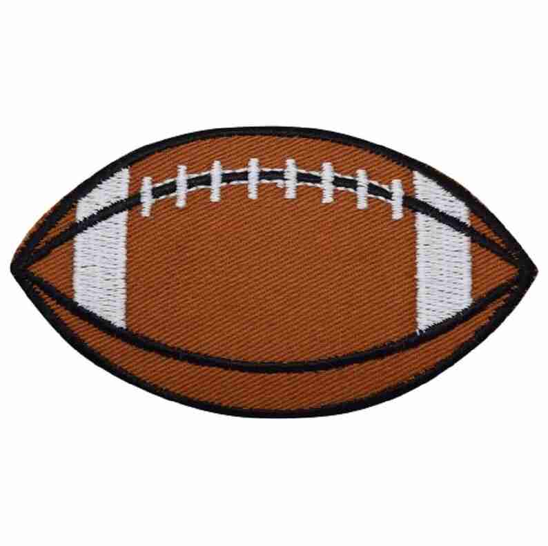 football embroidered patch