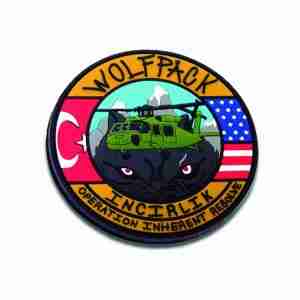 wolf pack military patch