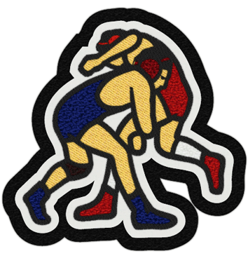 custom wrestling patches